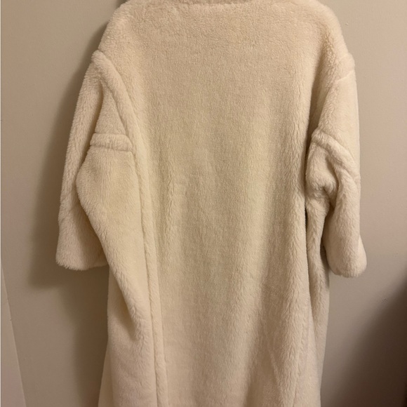 Max Mara Teddy Bear Icon Coat White- Size S - Picture 7 of 11